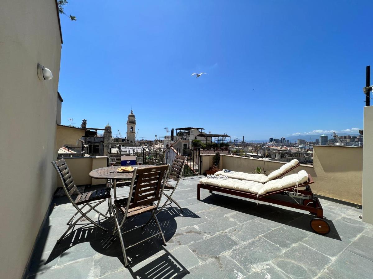 La Terrazza Del Porto Antico By Holiday World Apartment Genoa Luaran gambar